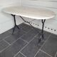 Marble top bistro table