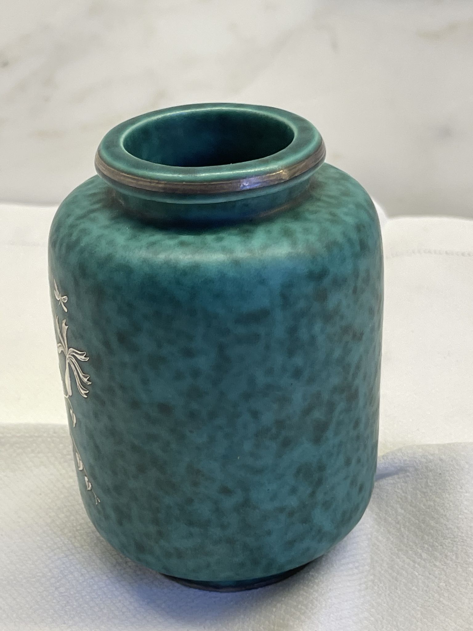 Vase Gustavsberg Argenta Wilhelm Kage