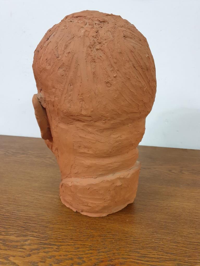 Sculpture man's head