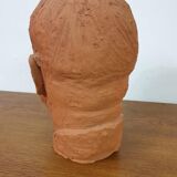 Sculpture man's head