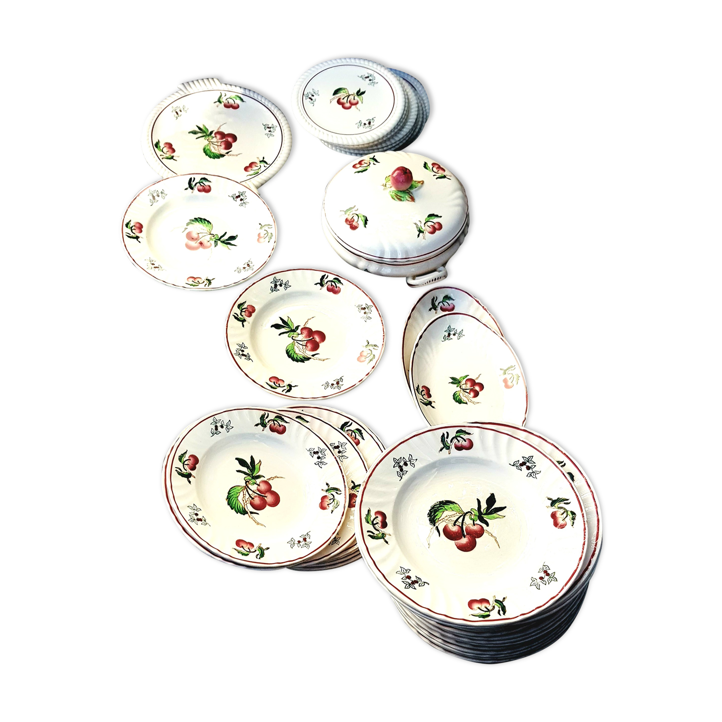 Longwy table service montmorency model