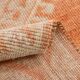 3x6 Pastel Orange Vintage Runner RugRug For Hallway,Turkish Runner,87x178cm