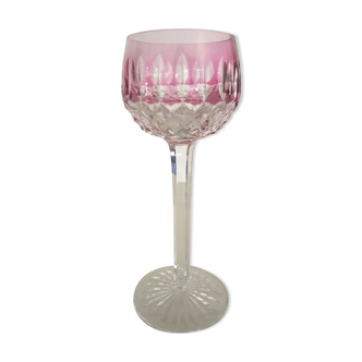 crystal saint louis pink roemer glass