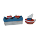 Small wooden boats