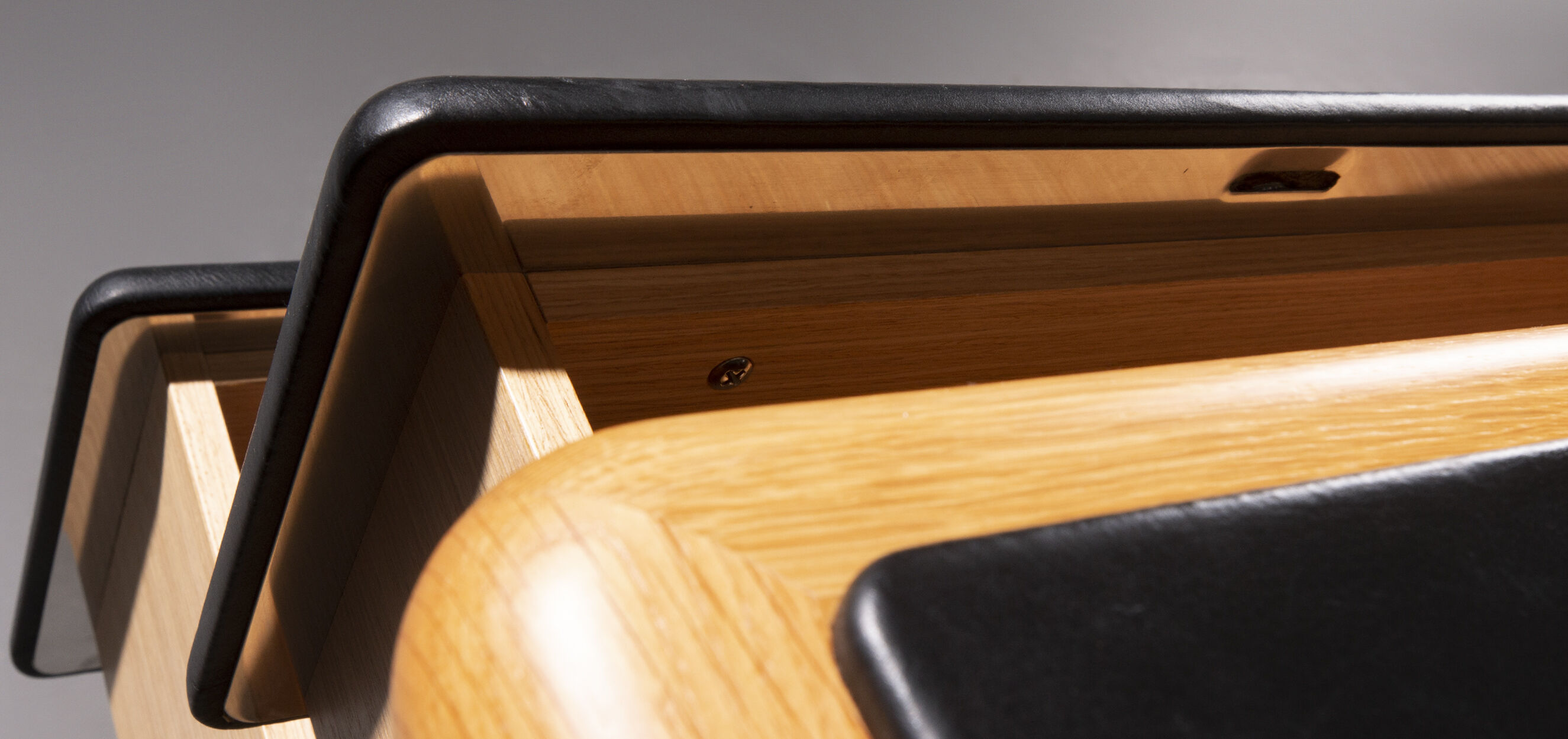 Warren Platner desk with drawers, Knoll International