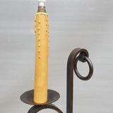 Ironwork floor lamp Jean-Pierre Ryckaert 1950, France