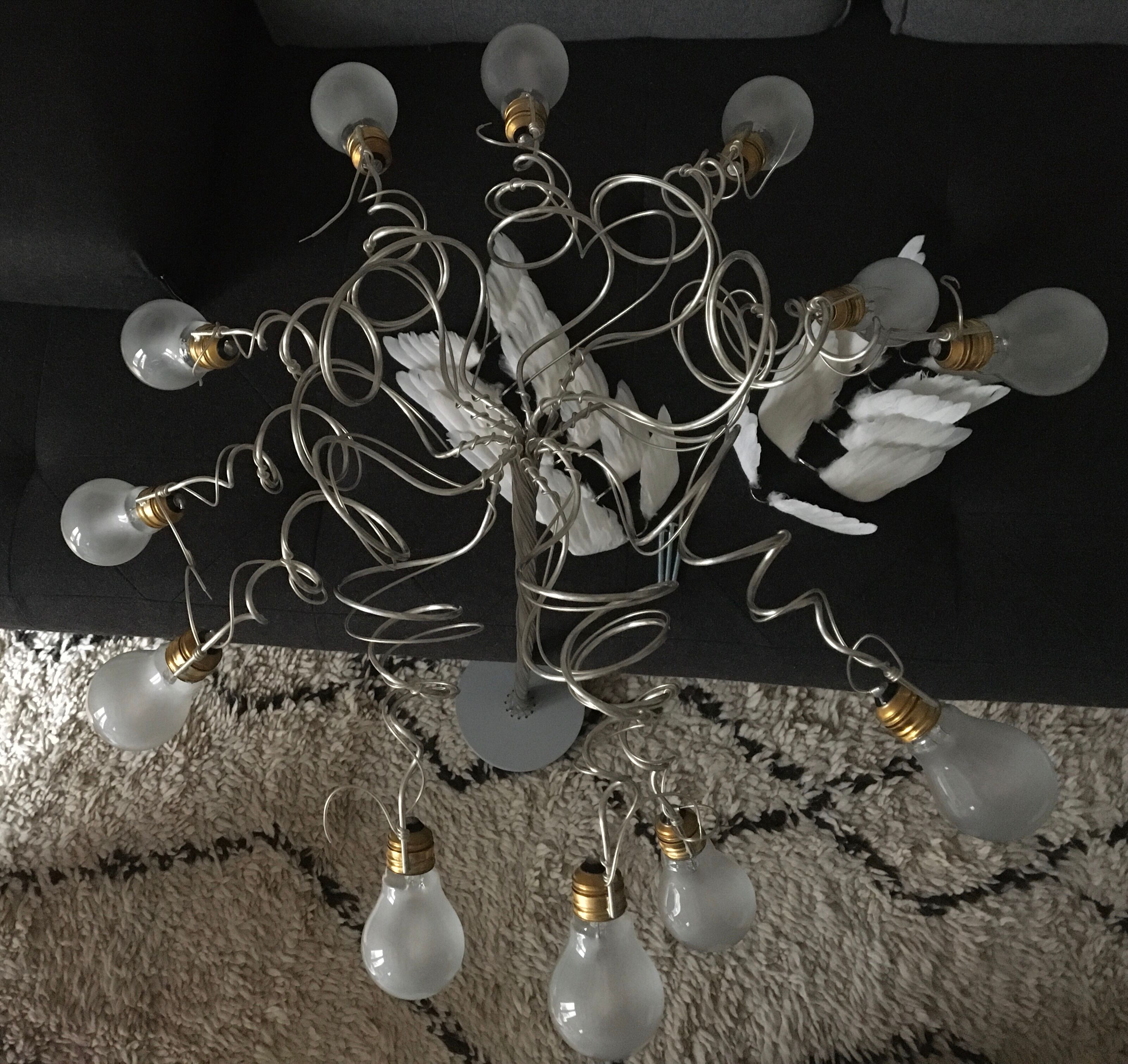 Birdie chandelier by Ingo Maurer