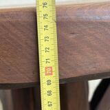 Solid wood round table