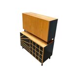 Vintage Highboard mit Bar