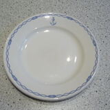 Assiette plate Marine Nationale