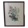 Framed Vilmorin lithograph, bouquet No 3, 1853, E. Champin