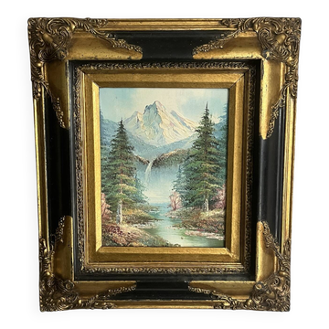 Tableau peinture paysage