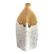 Modern sgrafo vase by Peter Müller, Germany