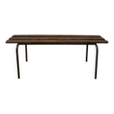 Vintage school bench