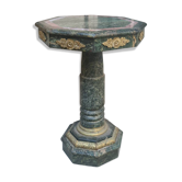PAIR OF MARBLE GARDEN TABLES - MODERN WORK