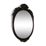 Miroir en bois sculpté