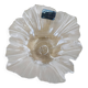 Flower-shaped crystal candle holder by Swedish designer Mats Jonasson