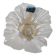 Flower-shaped crystal candle holder by Swedish designer Mats Jonasson