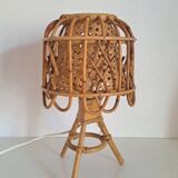 Old bamboo lamp