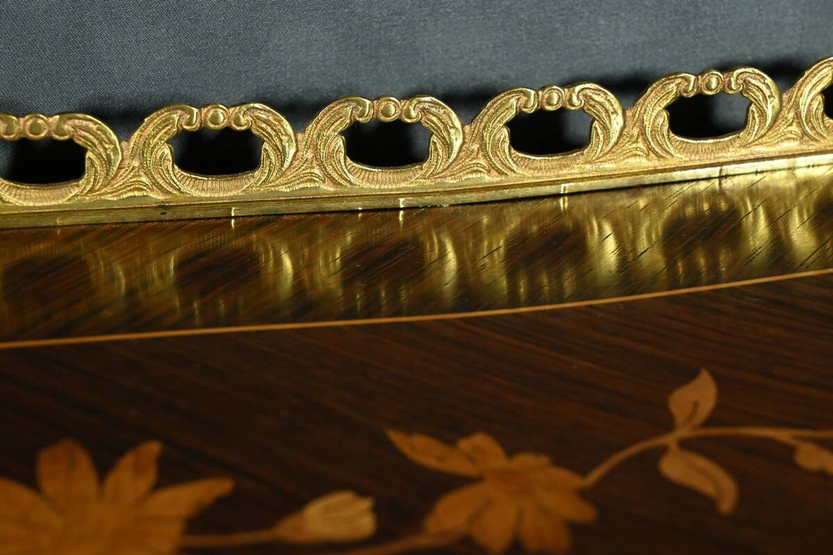 Small Rosewood Lady's Desk, Louis XV Style – Part 2 of the 19th Century