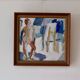 Oil on Swedish canvas "Study of a Nude", Ulla Hellenius Reit
