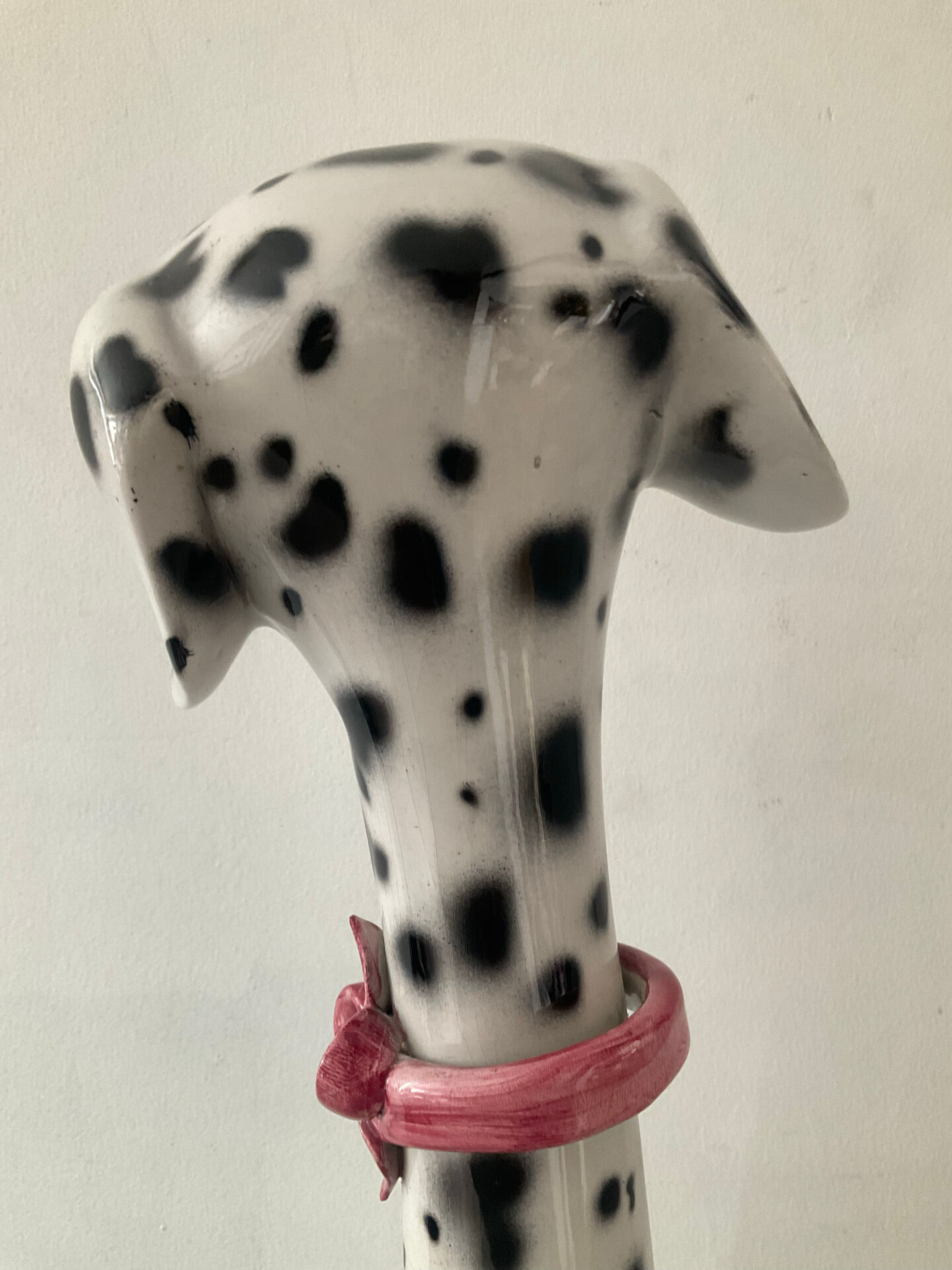 Large Dalmatian in Italian ceramic from the 1970s.
