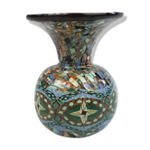 Ceramic vase with mosaic decoration Gerbino Vallauris