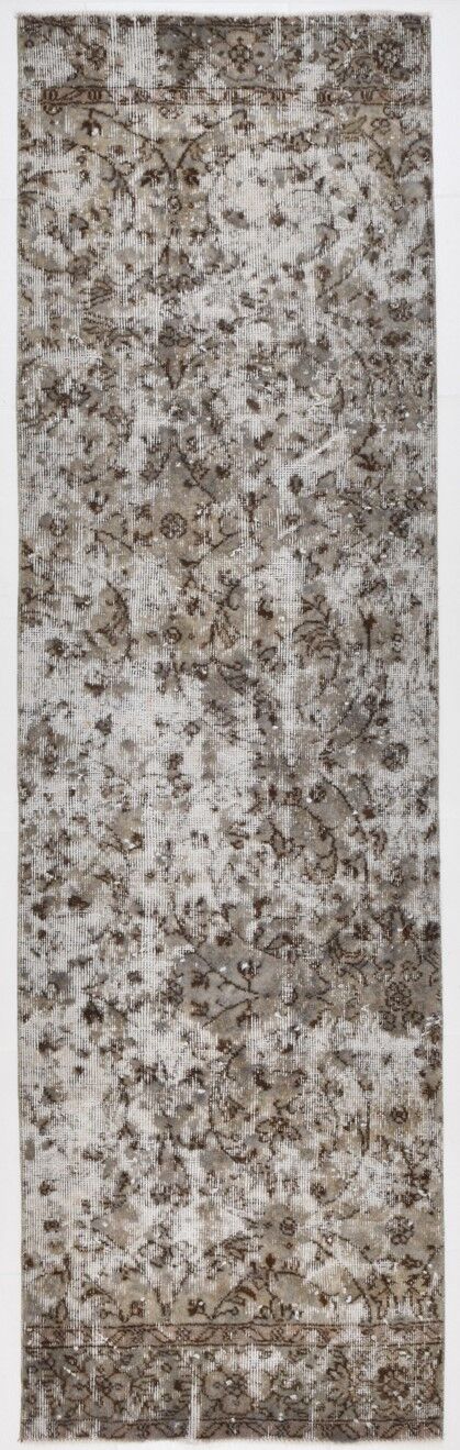 Turkish runner rug, 80x270cm