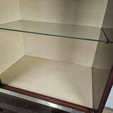 1950s rosewood display cabinet