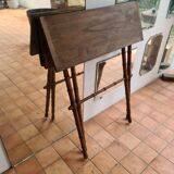 Folding gaming table end 19 th