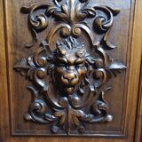 Renaissance two-body sideboard in walnut