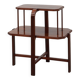 Art Deco Two-Tier Side or Centre Table in Wood, France ca. 1920