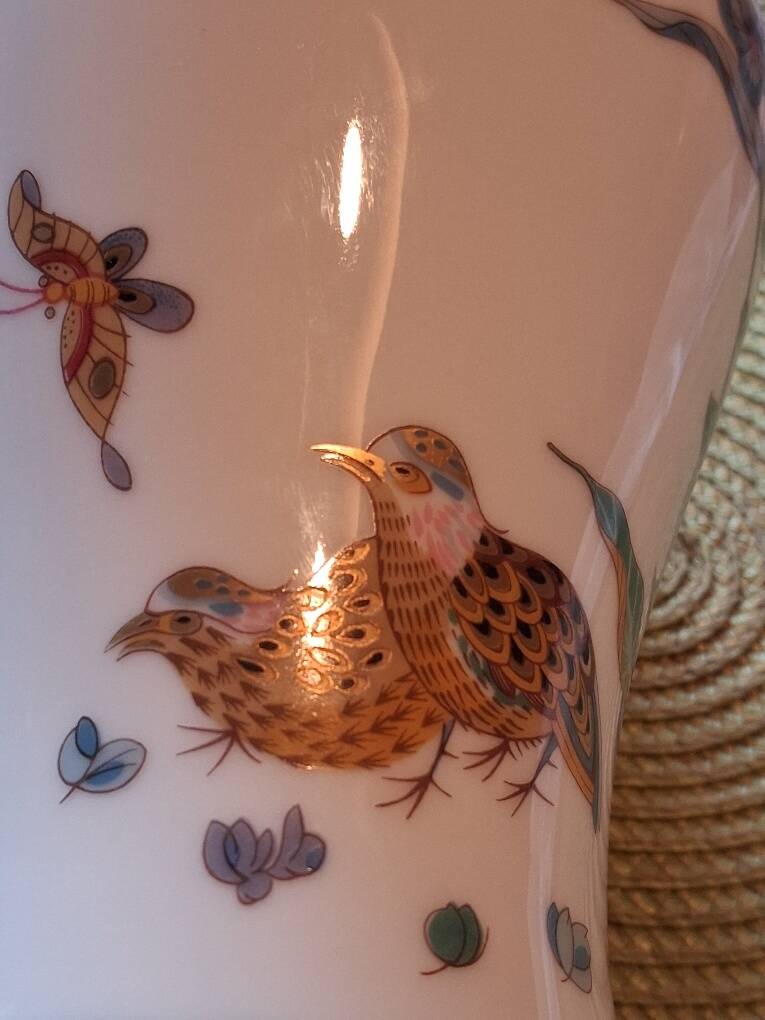 Splendid Haviland porcelain vase