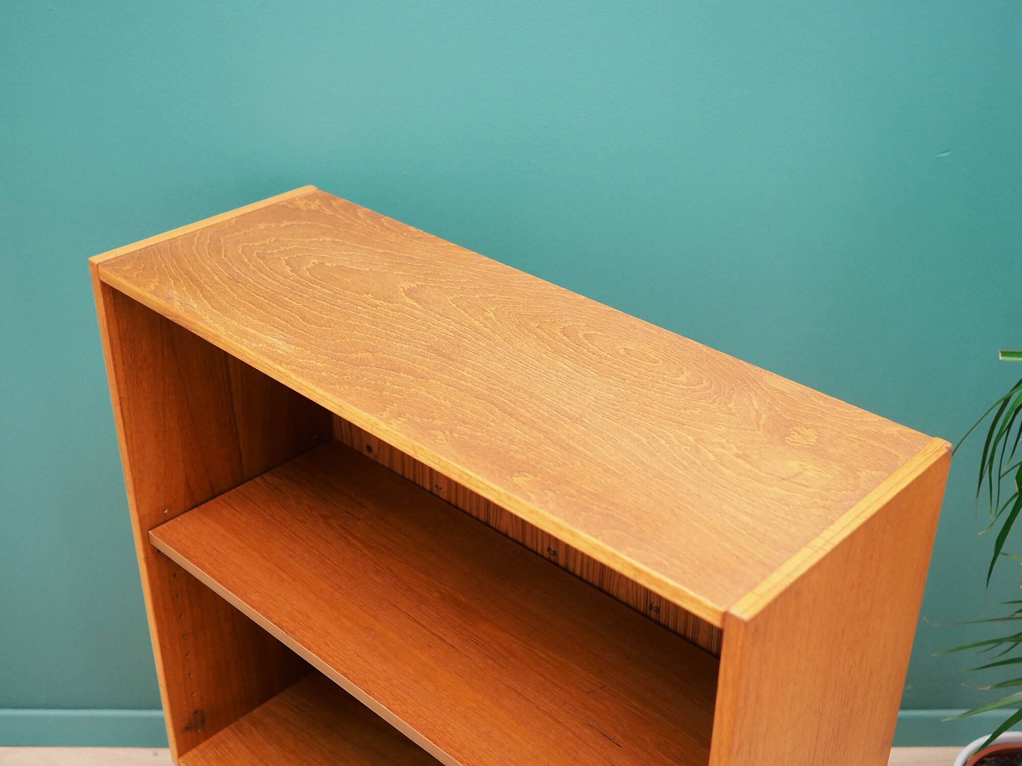 Teak bookcase, Danish design, 1970s, manufacturer: Denka