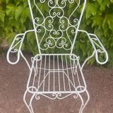 Fauteuils provençaux en fer forgé