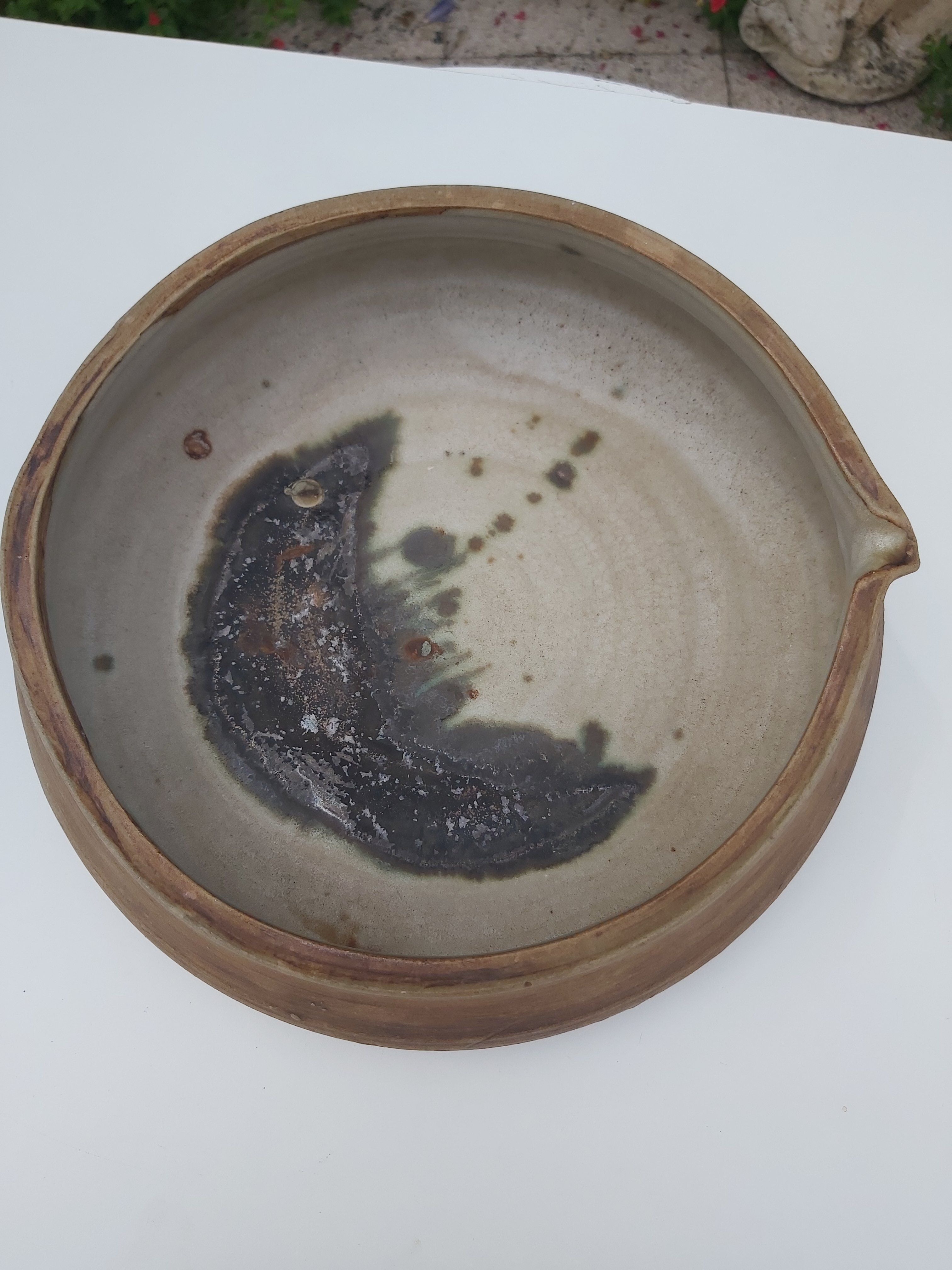 Jatte in terracotta pottery of the Colombier