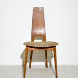 Ensemble de 6 chaises de salle à manger modernes du milieu du siècle, Allemagne, 1980
