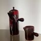Ceramic teapot and milk jug