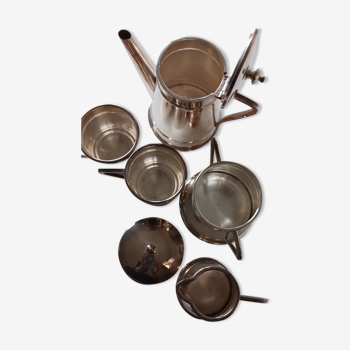 Copper teapot table service