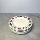 Set of 6 Gien “Farmhouse” plates