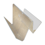 1980 plexiglass magazine holder