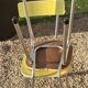 Paire de chaise Formica jaune