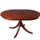 Acajou, table extensible Art Déco, 253 cm
