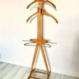 Valet de chambre vintage en hêtre – Fratelli Reguitti, design 1950, mobilie