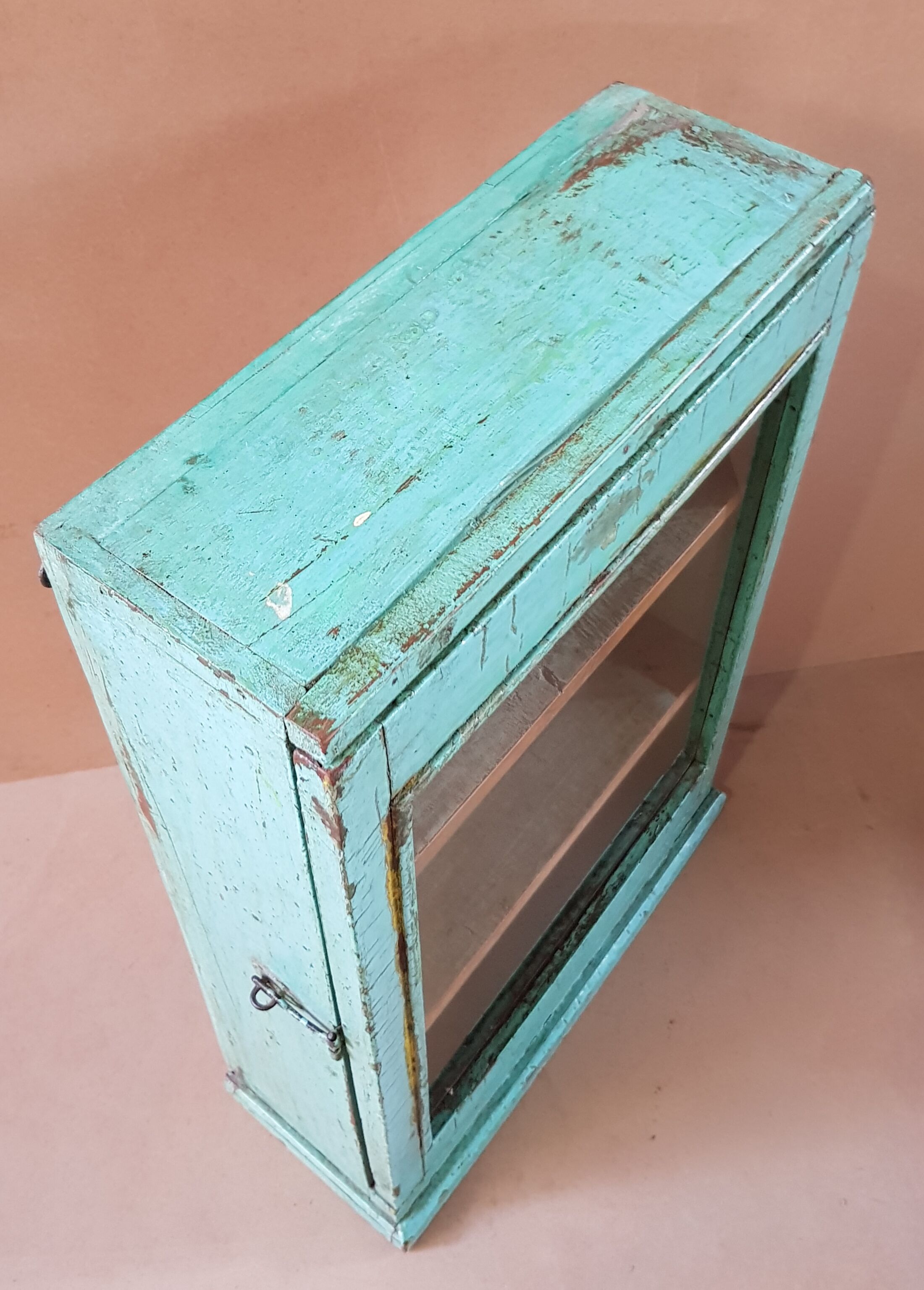 Medicine cabinet - showcase - Burmese teak wall shelf