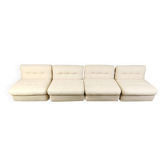 Set of 4 Amanta sofas by Mario Bellini for C&B Italia, 1970s