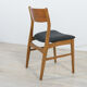 Mid-century teak dining chairs, 1960s, set of 4