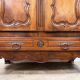 Large Louis XV walnut wardrobe, 19th century