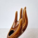 Glazed ceramic soliflore - Vintage