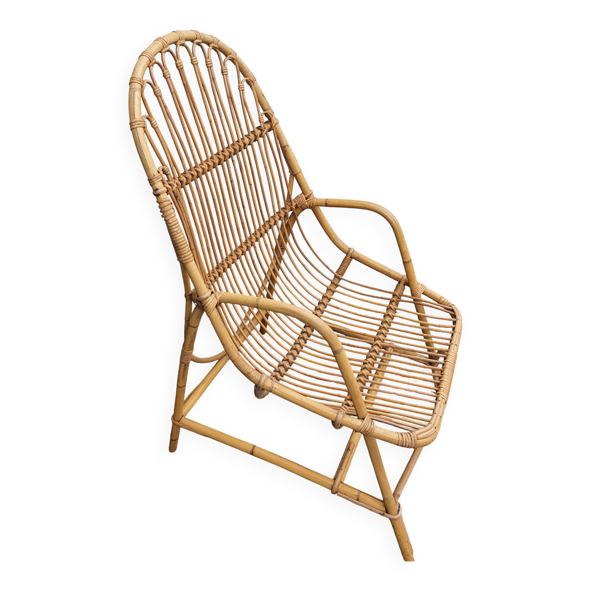 Fauteuil en rotin